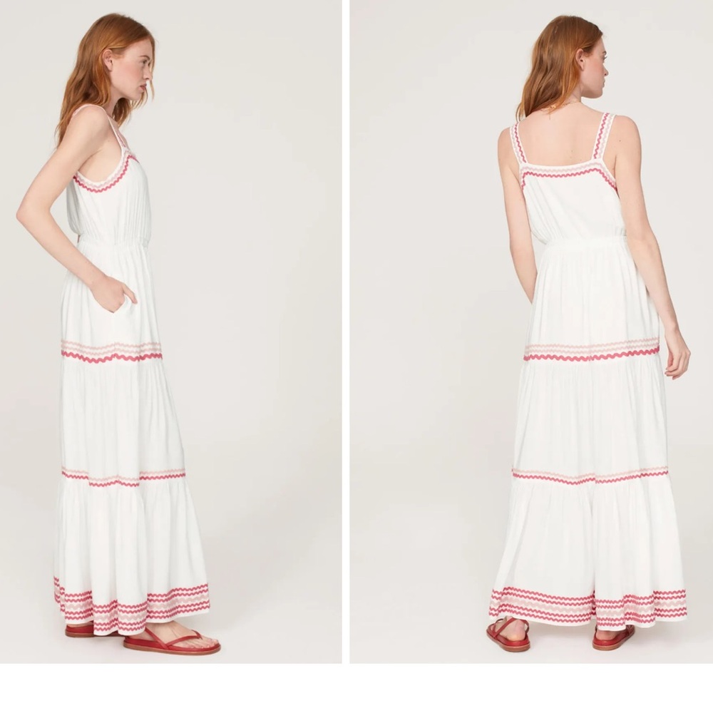 NWT Splendid Riviera tiered maxi dress - size medium